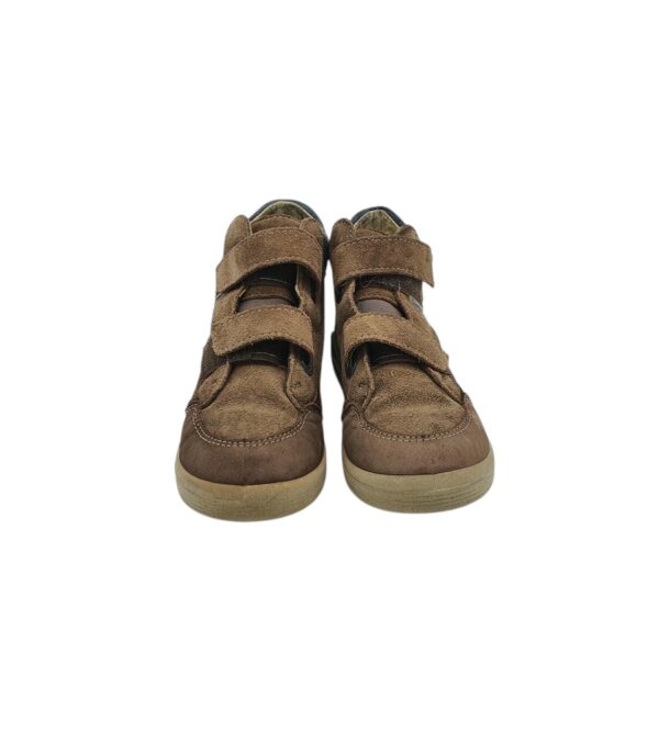 Adidasi copii Pepino 28, piele, piele intoarsa, maro - imagine 3