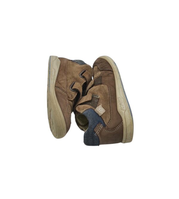 Adidasi copii Pepino 28, piele, piele intoarsa, maro - imagine 4