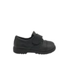 Pantofi copii 31, imitatie de piele, piele, negru