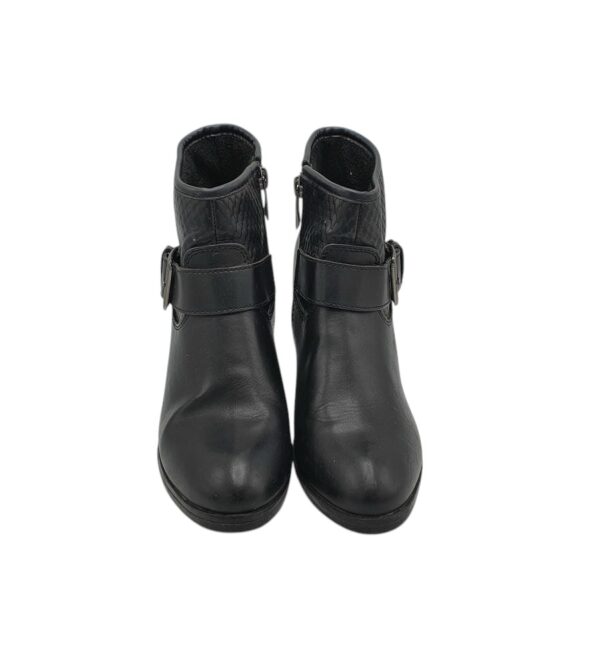 Botine dama Jenny Fairy 36, imitatie de piele, negru - imagine 3