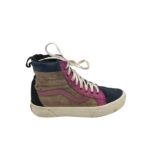 Tenisi dama Vans 40.5, piele intoarsa, albastru bej