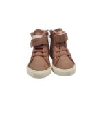 Tenisi copii Kangaroos 27, imitatie de piele, maro, imblanite - imagine 3