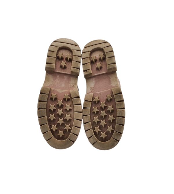 Cizme copii Schuh 28, imitatie de piele, bej - imagine 5
