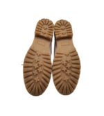 Ghete dama 39, piele, bej, imblanite - imagine 5