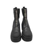 Ghete dama Catwalk 40, imitatie de piele, negru - imagine 3