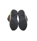 Ghete copii Geox 21, imitatie de piele ,material textil, negru - imagine 5