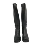 Cizme dama Laura Loreti 38, piele, negru, căptușite - imagine 3