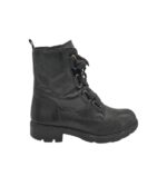 Ghete dama 39, piele, negru