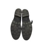Ghete dama 39, piele, negru - imagine 5