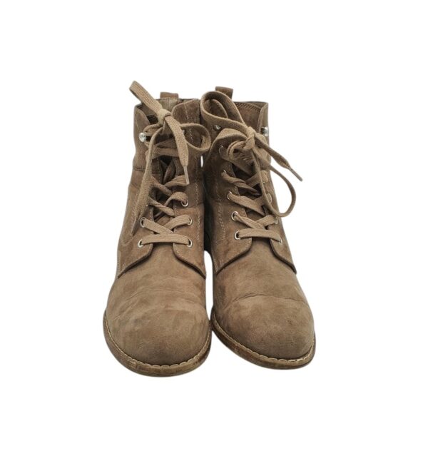Botine dama Graceland 39, material textil, maro - imagine 3