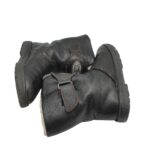 Cizme copii Ricosta 33, piele, negru , îmblănite - imagine 4