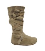 Cizme dama 40, piele, bej