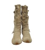 Cizme dama 40, piele, bej - imagine 3