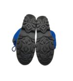 Cizme copii 35, imitatie de piele, alte materiale, negru albastru, îmbănite - imagine 5