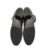 Cizme dama 38, piele, negru, îmblănite - imagine 5