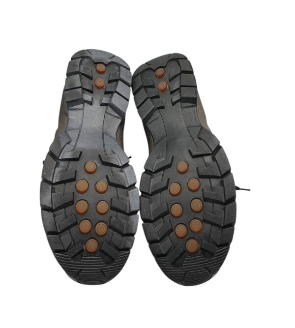 Ghete barbati 45, piele, negru maro - imagine 5