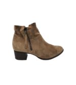 Botine dama Paul Green 41, piele intoarsa, maro