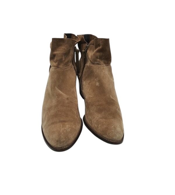 Botine dama Paul Green 41, piele intoarsa, maro - imagine 3