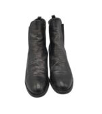 Botine dama Mark Adam 39, imitatie de piele, negru - imagine 3