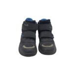 Ghete copii Superfit 30, piele intoarsa, negru , Gore tex - imagine 3