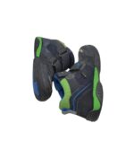 Ghete copii Superfit 30, piele intoarsa, negru , Gore tex - imagine 4