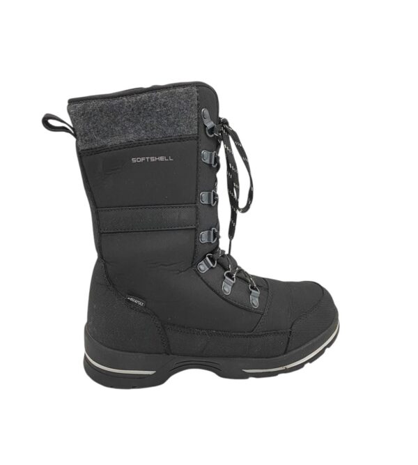 Cizme dama Mckinley 39, material textil, imitatie de piele, negru, waterproof - imagine 1