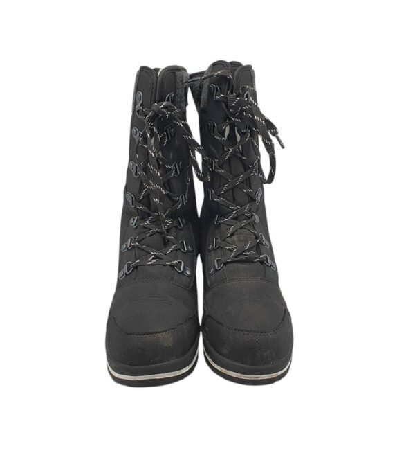 Cizme dama Mckinley 39, material textil, imitatie de piele, negru, waterproof - imagine 3