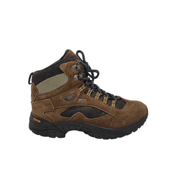 Ghete dama Brutting 38, piele intoarsa, maro - imagine 1