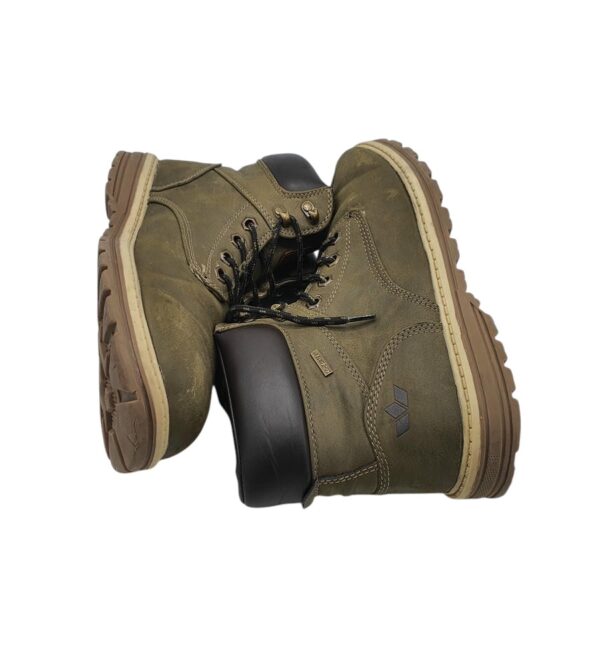 Ghete barbati Lico 41, imitatie de piele, gri, imblanite - imagine 4