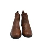Botine dama Graceland 38, imitatie de piele, maro - imagine 3