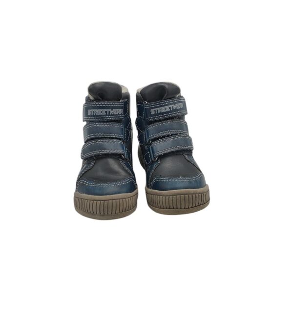 Ghete copii Lupilu 24, imitatie de piele, bleumarin, captusite - imagine 3