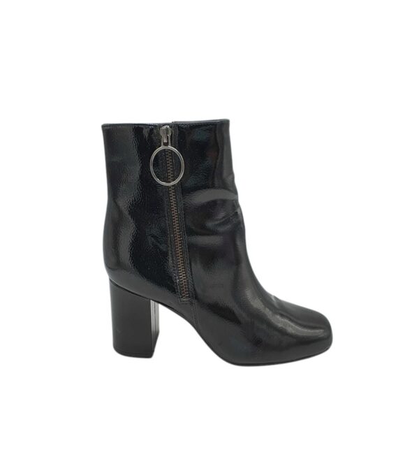 Botine dama Pimkie 38, imitatie de piele, negru - imagine 1