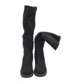 Cizme dama Graceland 40, material textil, negru - imagine 3