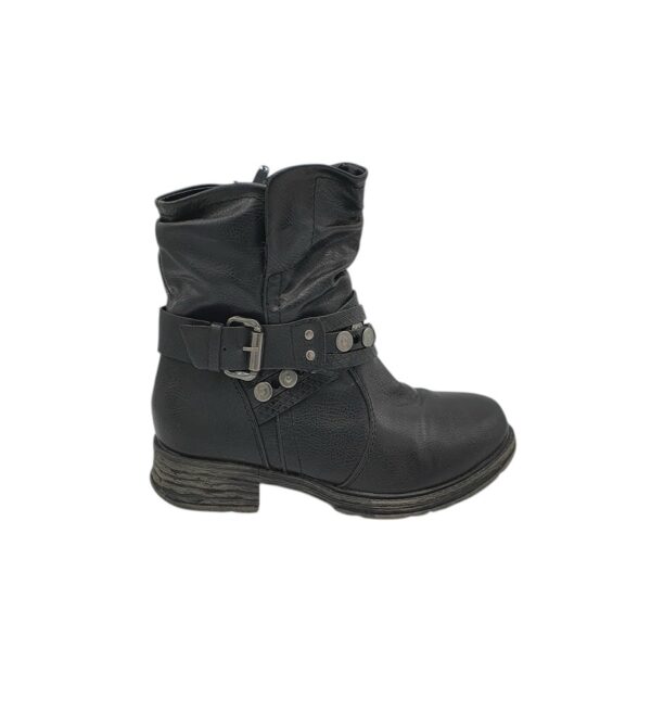 Cizme dama Street Shoes 37, imitatie de piele, negru - imagine 1