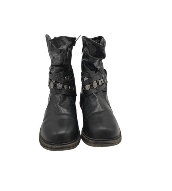 Cizme dama Street Shoes 37, imitatie de piele, negru - imagine 3