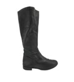 Cizme dama Tamaris 38, piele, negru