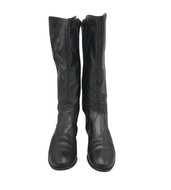 Cizme dama Tamaris 38, piele, negru - imagine 3