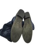 Cizme dama Bama 40, piele intoarsa, albastru, captusite - imagine 5
