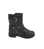 Cimze dama Graceland 42, imitatie de piele, negru, imblanite