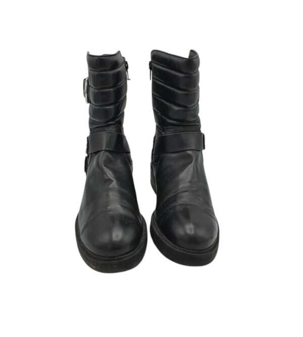 Cimze dama Graceland 42, imitatie de piele, negru, imblanite - imagine 3