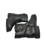 Cimze dama Graceland 42, imitatie de piele, negru, imblanite - imagine 4
