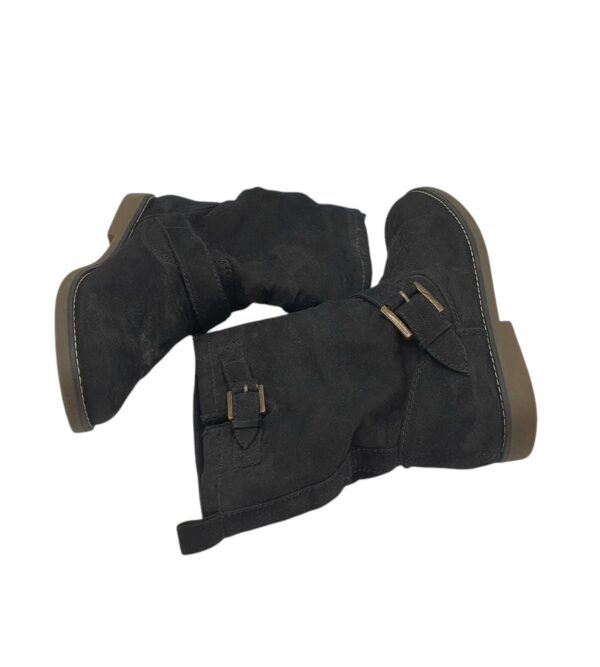 Cizme dama Graceland 40, material textil, negru, imblanite - imagine 4