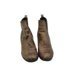 Botine dama Marco Tozzi 37, piele, piele intoarsa, maro - imagine 3