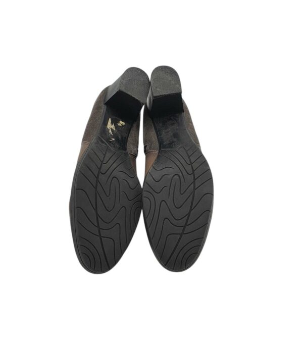 Botine dama Marco Tozzi 37, piele, piele intoarsa, maro - imagine 5