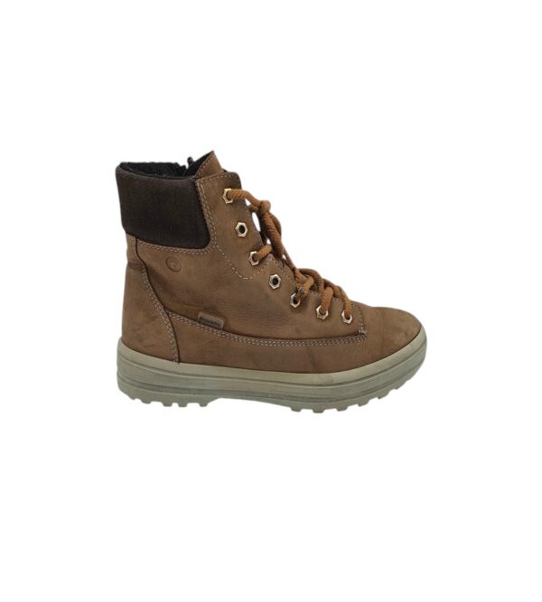 Ghete dama Ricosta 36, piele, maro - imagine 1