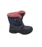 Cizme copii Elefanten 29, material texti, imitatie de piele, albastru, imblanite