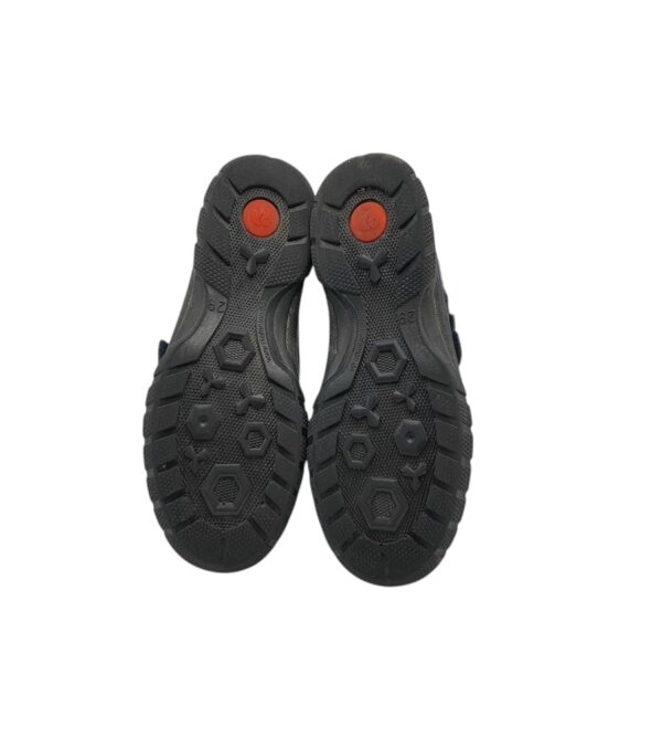 Cizme copii Elefanten 29, material texti, imitatie de piele, albastru, imblanite - imagine 4