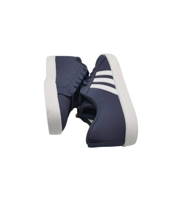 Adidasi dama Adidas 40, imitatie de piele, albastru - imagine 4