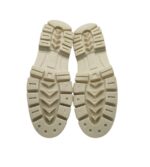 Ghete dama Bershka material textil, imitatie de piele,  bej - imagine 5