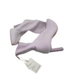 Cizme dama Stradivarius 39, material textil, negru - imagine 4